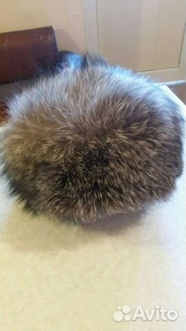 Шапка из меха песца