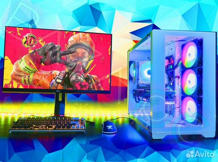 Новый игровой пк Intel Core i5 11400 / AMD RX 6600