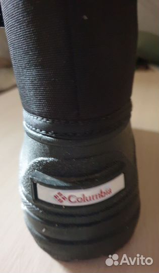 Сапоги зим.Columbia 38.5 с валенком оригинал новые