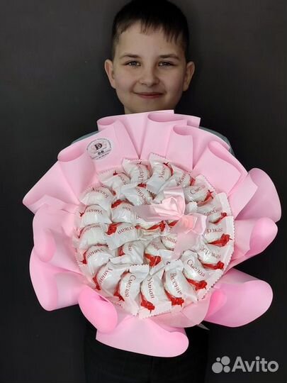 Подарок, съедобный букет