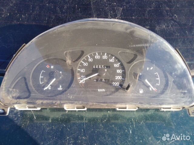 Панель приборов Chevrolet Lanos