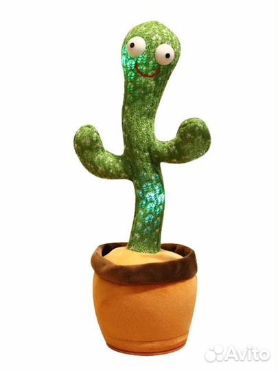Игрушка танцующий поющий Кактус