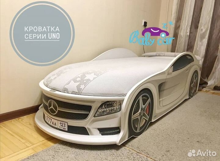 Кроватка машинка Uno