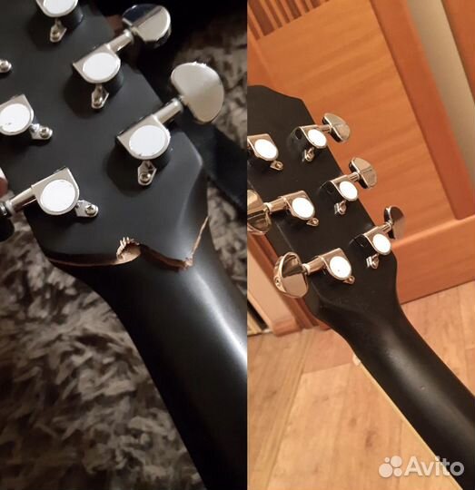 Ремонт гитар, отстройка гитар