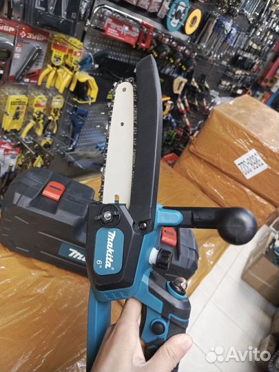 Аккумуляторная цепная пила makita 18 v