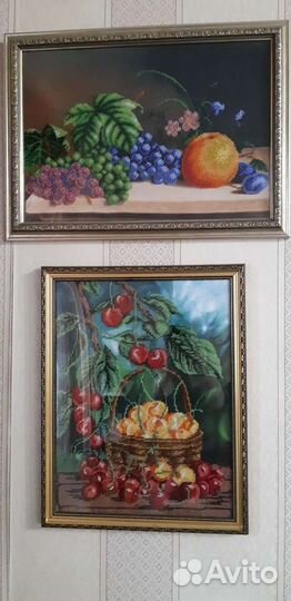 Картины вышитые бисером