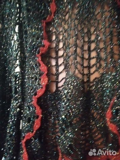 Пончо накидка