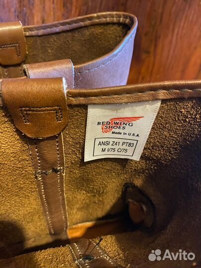 Сапоги кожаные американские