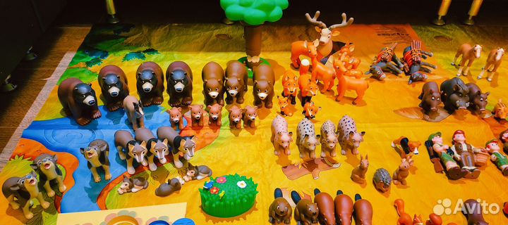 Животные леса Деагостини