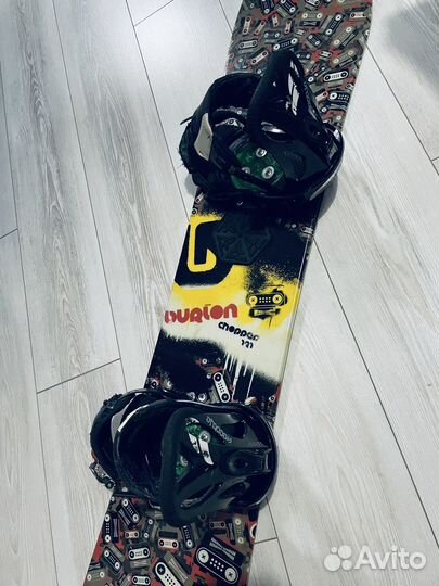 Сноуборд Burton Choper+крепления Burton Freestyle