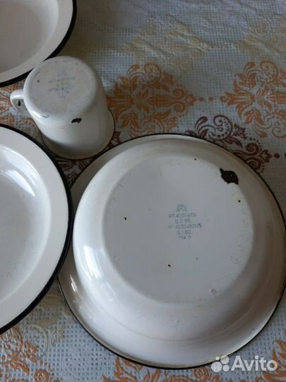 Посуда эмалированная