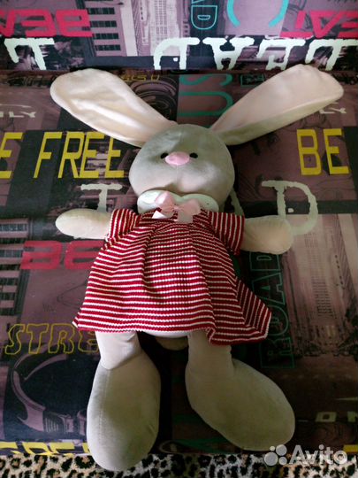 Зайка большой мягкий