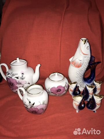 Фарфоровая посуда лфз СССР