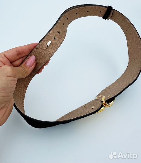 Ремень замша винтаж