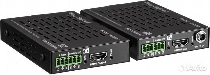 Комплект передачи 4К hdmi по витой паре. KD-X222PO