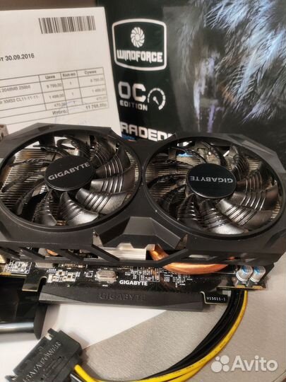 Видеокарта gigabyte R7 370 2gb gddr5