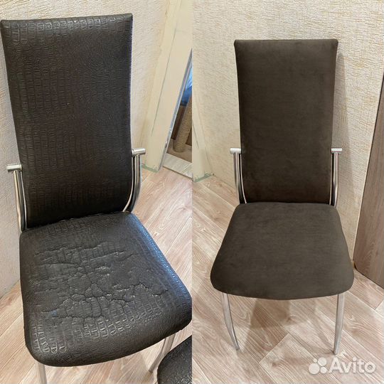 Перетяжка обивка стульев