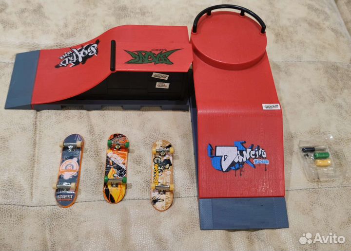 Фингерборд пальчиковый скейтборд