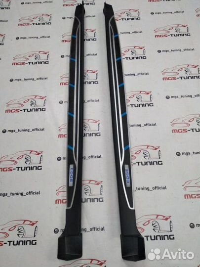 Пороги на Ford Edge 2015+ гг