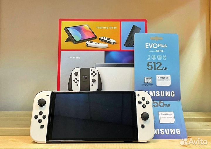 Nintendo Switch Oled + 400 игр