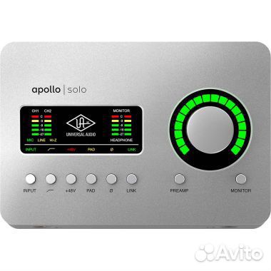 Universal Audio Apollo Solo Thunderbolt 3