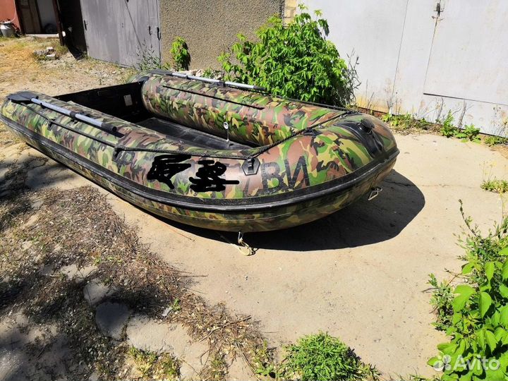 Пвх лодка Badger Hunting Line 370 Tohatsu 18