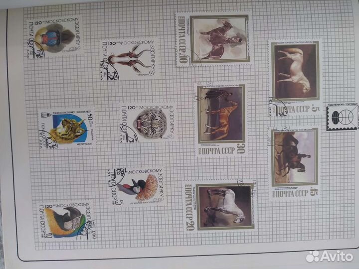 Альбом с марками СССР
