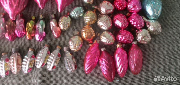 Елочные игрушки СССР