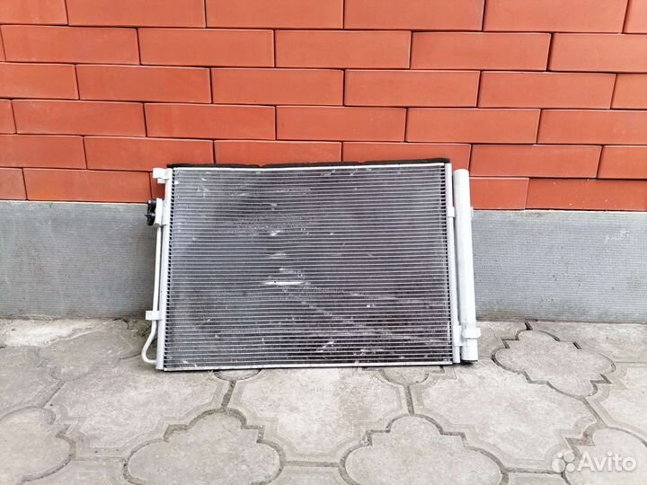 Радиатор кондиционера Кия, Солярис