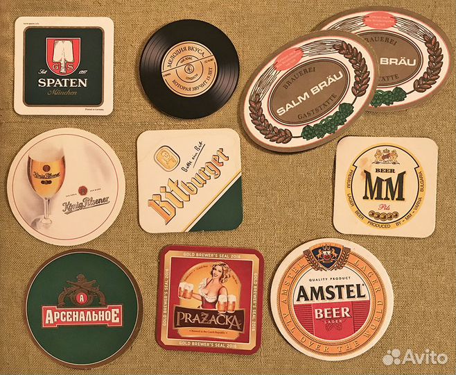 Бирдекели, подставки под пивные бокалы