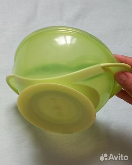 Набор детской силиконовой посуды для кормления