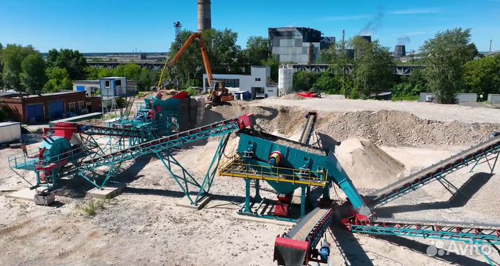 Дск комплекс, роторная дробилка,грохот для щебня