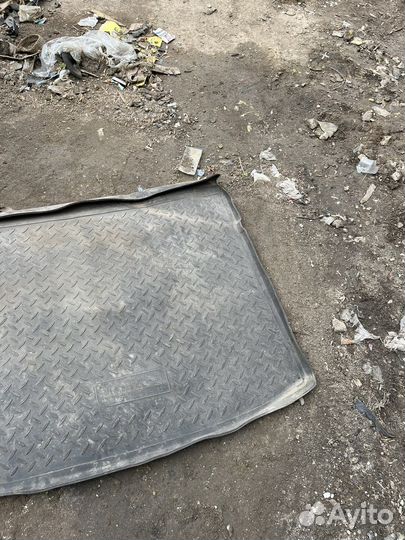 Резиновый коврик багажник Chevrolet Cruze хетчбэк