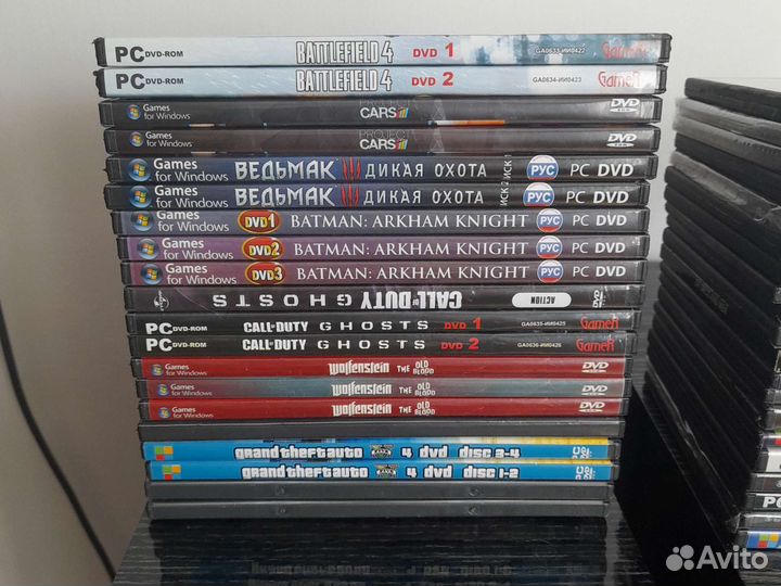 Игры для пк на дисках