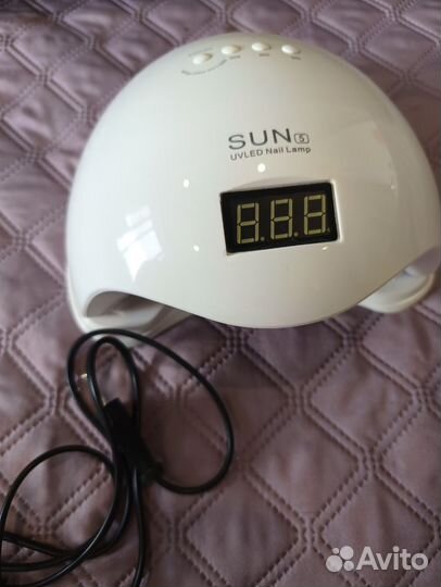 Лампа для маникюра, набор для маникюра(новое)