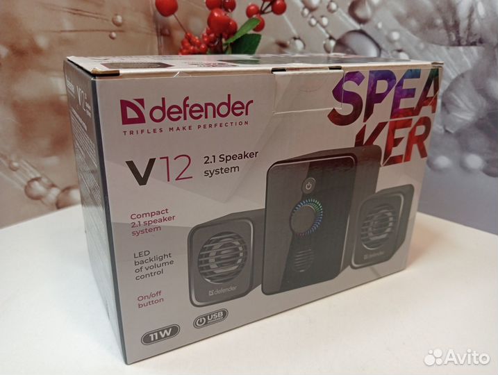 Колонки 2.1 Defender V12