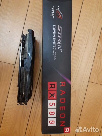 Видеокарта amd radeon rx 580 rog strix 8gb