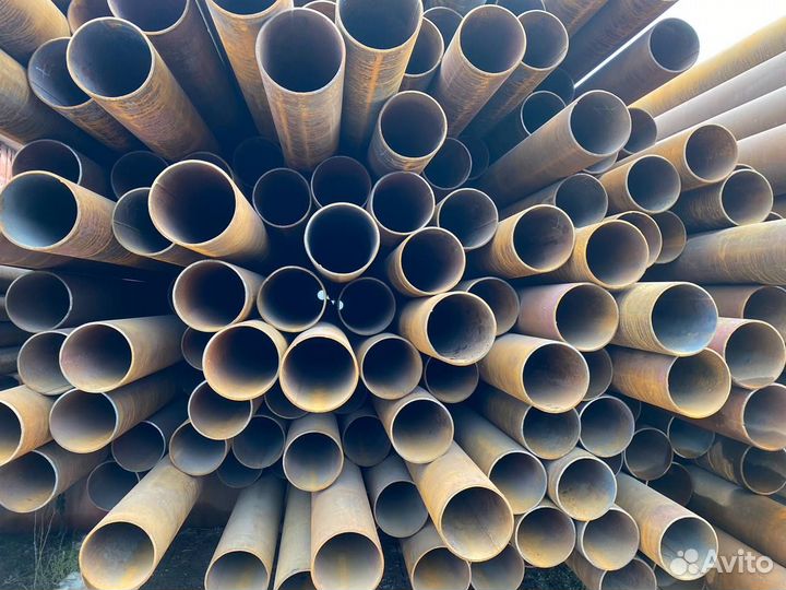 Труба бу восстановленная ф219х6-10 пш, гк. Свая