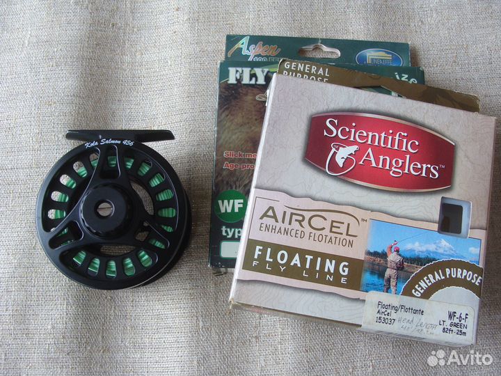 Нахлыстовое удилище 5 кл., катушка, шнур