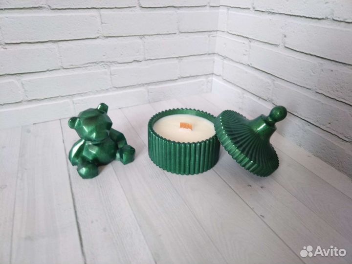 Подарочный набор свеча
