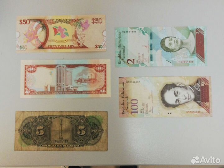 Банкноты Американского континента