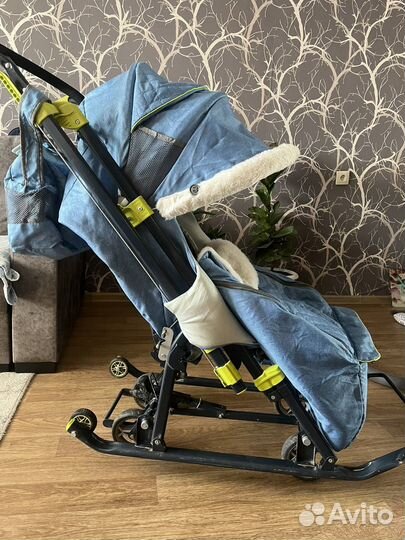 Коляска санки