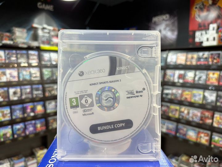 Игры для Xbox 360: Kinect Sports Season 2 (Поврежд