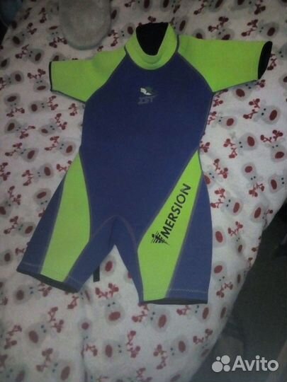 Гидрокостюм детский/подростковый открытый 3мм