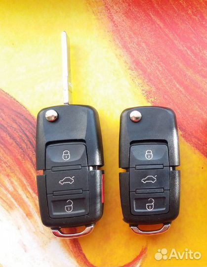Ключ зажигания Volkswagen 433 mhz с чипом