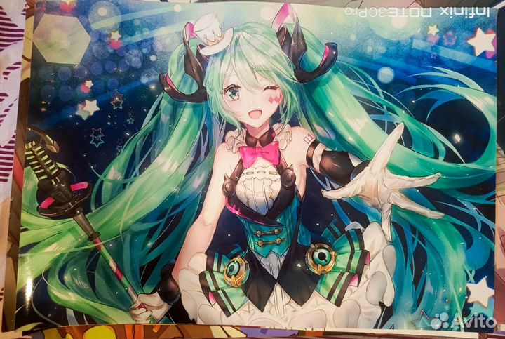 Постеры аниме/геншин (13 штук)