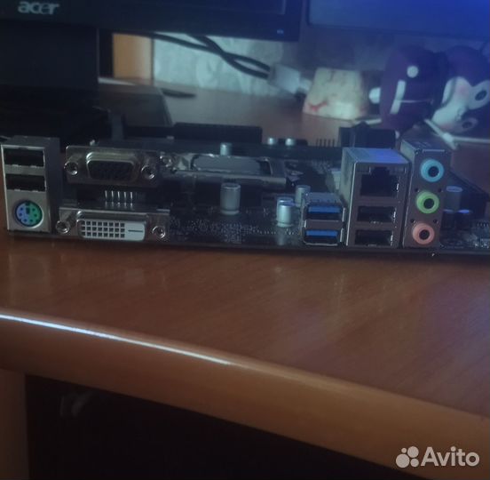 Asrock h310cm-dvs + процессор i3-8100