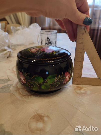 Шкатулка деревянная СССР