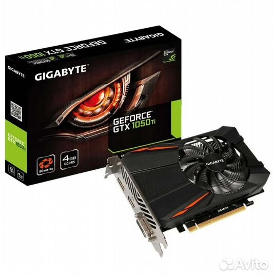 Видеокарты Gigabyte Geforce GTX 1050Ti 4Gb