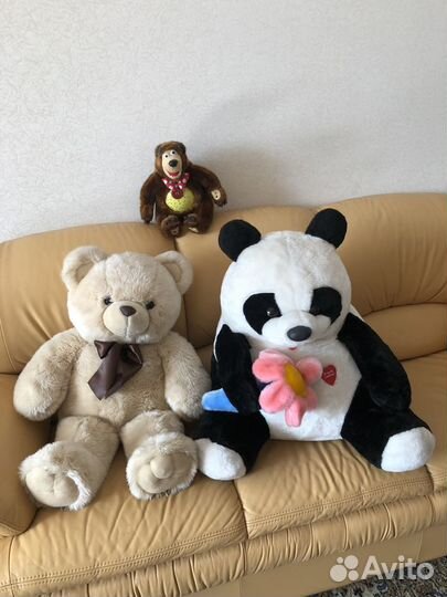 Большие плюшевые медведи